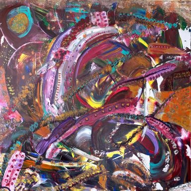 Abstract on canvas