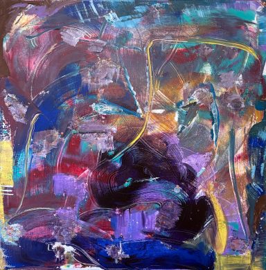 Abstract on canvas